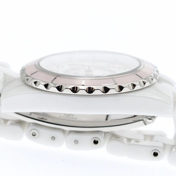 CHANEL J12 H4466 8P diamond white Dial Quartz Ladies Watch - Picture 5 of 11